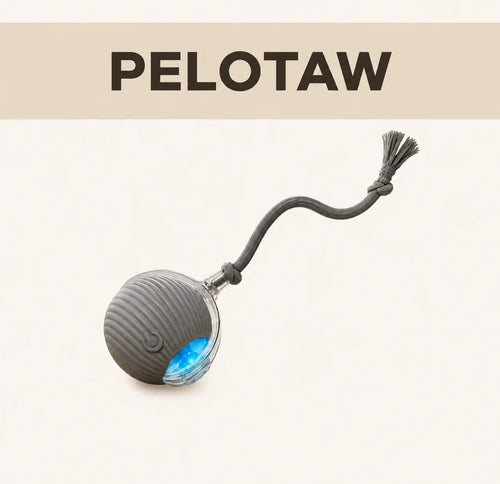 Pelota interactiva automática Pelotaw para perros