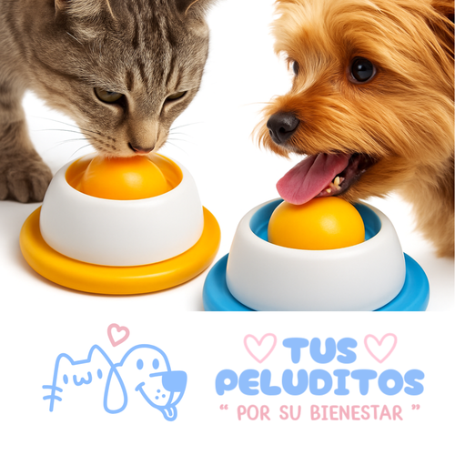 YoguiPet Comedor lento para perros y gatos