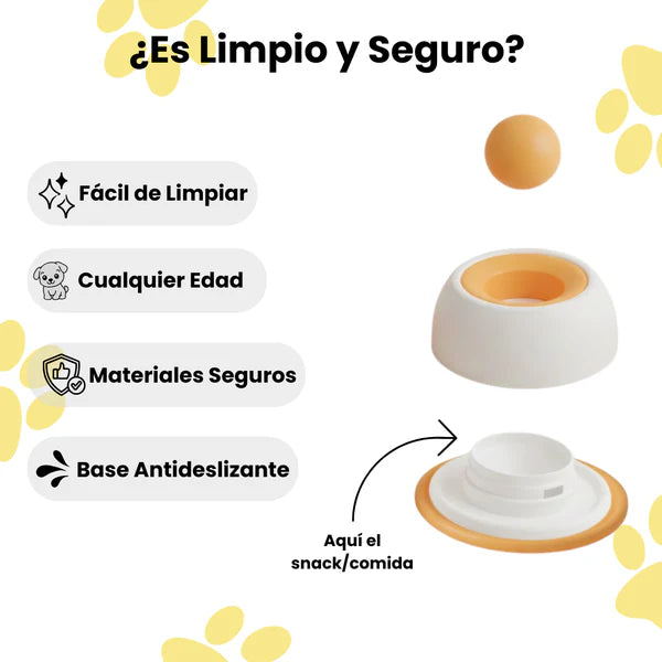 YoguiPet Comedor lento para perros y gatos